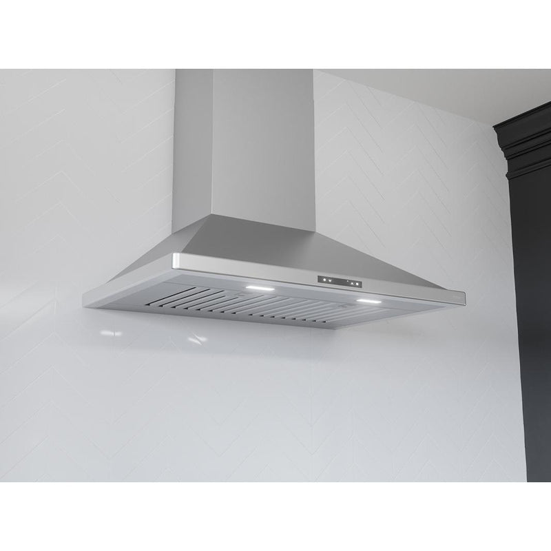 Zephyr 36-inch Venezia Wall Mount Range Hood ZVE-E36DS IMAGE 3