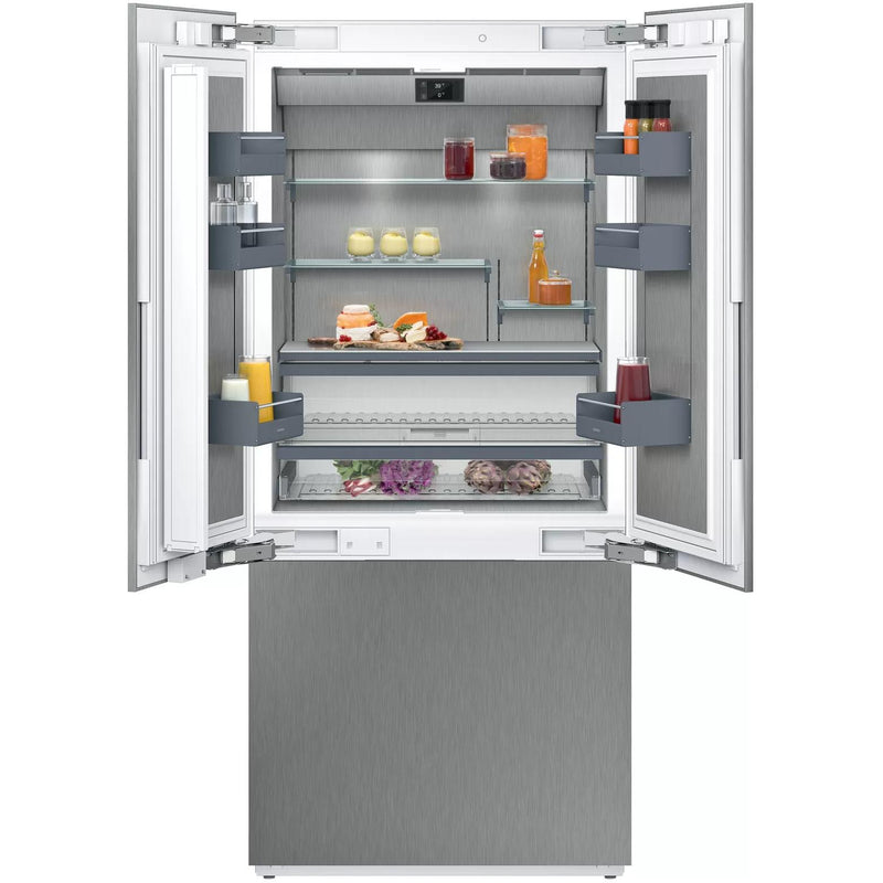 Gaggenau 36-inch, 19.4 cu.ft. Built-in French 3-Door Refrigerator with Ice Maker RY492705 IMAGE 1