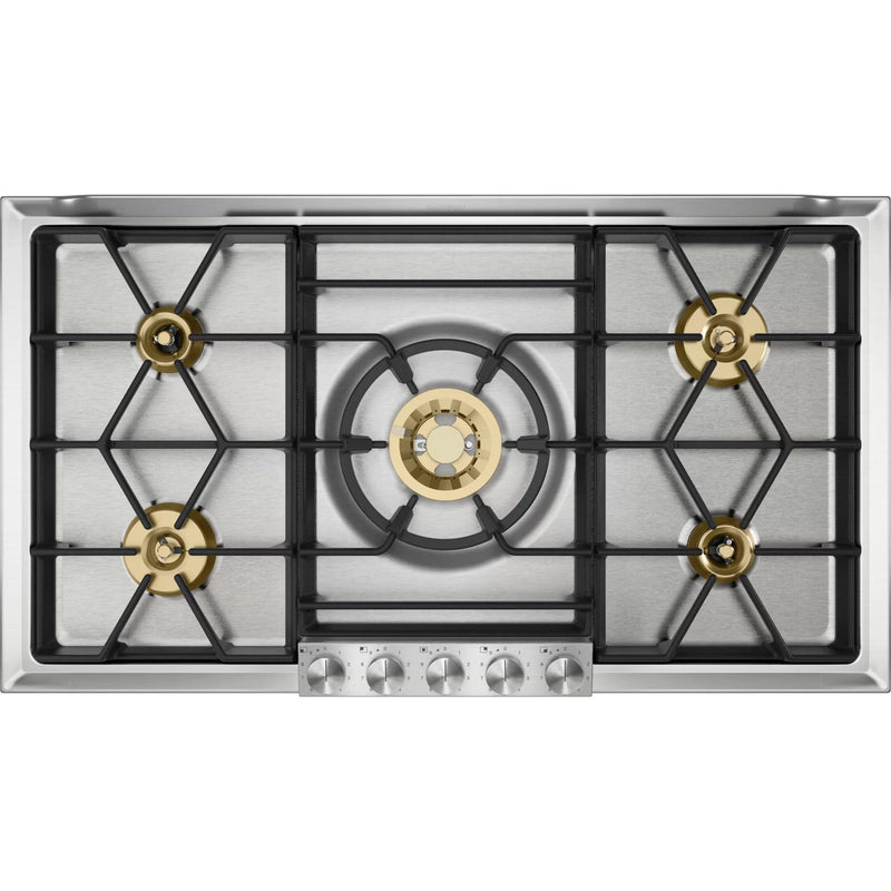 Gaggenau 36-inch Built-in Gas Cooktop with Wok Burner VG295150CA IMAGE 1