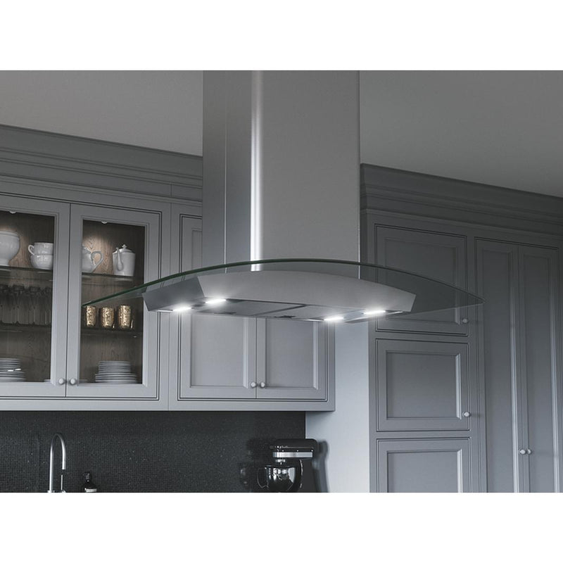 Zephyr 42-inch Milano Series Island Hood ZML-E42CG IMAGE 3