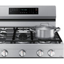  Samsung 30-inch Freestanding Gas Range with WI-FI Connect NX60A6711SS/AA IMAGE 12