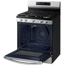  Samsung 30-inch Freestanding Gas Range with WI-FI Connect NX60A6511SS/AA IMAGE 6
