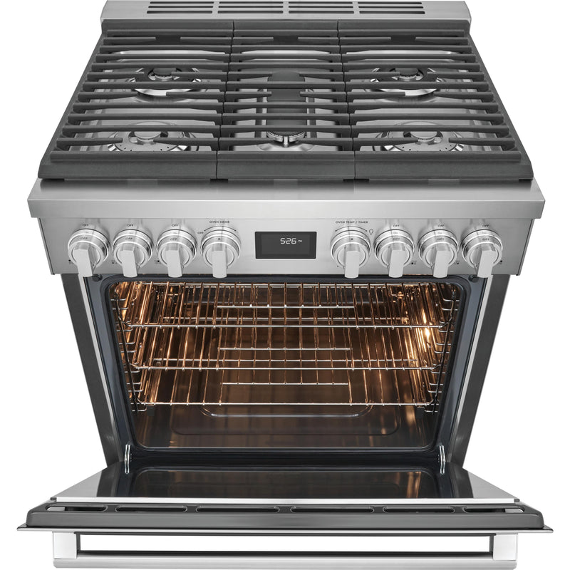 Electrolux 30-inch Dual-Fuel Freestanding Range ECFD3068AS IMAGE 8