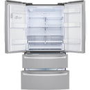 LG 36-inch, 22 cu. ft. French 4-Door Refrigerator with Ice and Water Dispenser LRMXC2206S IMAGE 2