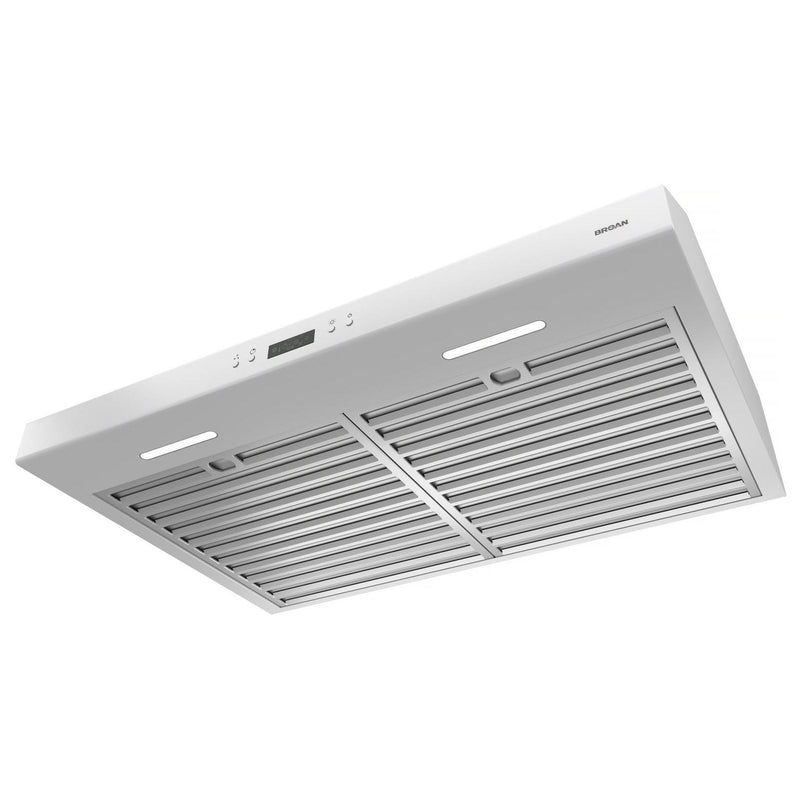 Broan 30-inch Glacier Series Under-Cabinet Range Hood BCLB130WH IMAGE 3