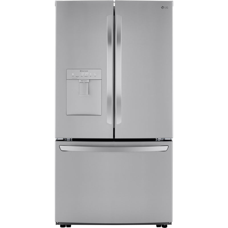 LG 36-inch, 29 cu.ft. Freestanding French 3-Door Refrigerator with Multi-Air Flow™ Technology LRFWS2906V IMAGE 1