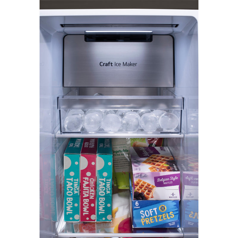 LG 36-inch, 27.1 cu.ft. Freestanding French 4-Door Refrigerator with InstaView® LRSOS2706S IMAGE 12