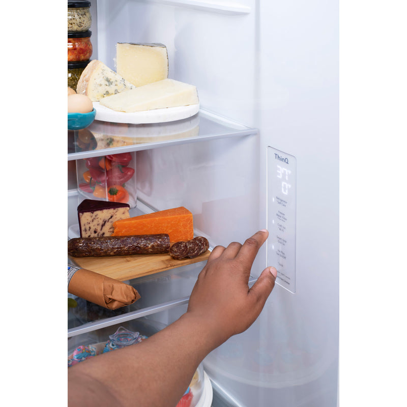 LG 36-inch, 27.1 cu.ft. Freestanding French 4-Door Refrigerator with InstaView® LRSOS2706S IMAGE 13