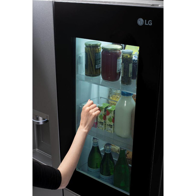 LG 36-inch, 27.1 cu.ft. Freestanding French 4-Door Refrigerator with InstaView® LRSOS2706S IMAGE 14