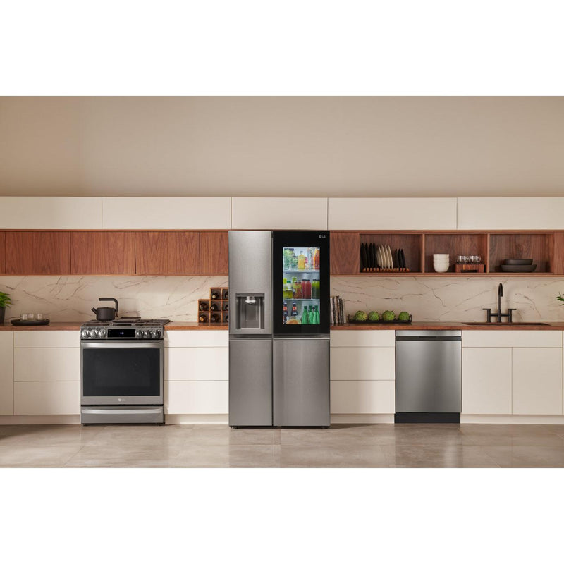 LG 36-inch, 27.1 cu.ft. Freestanding French 4-Door Refrigerator with InstaView® LRSOS2706S IMAGE 15