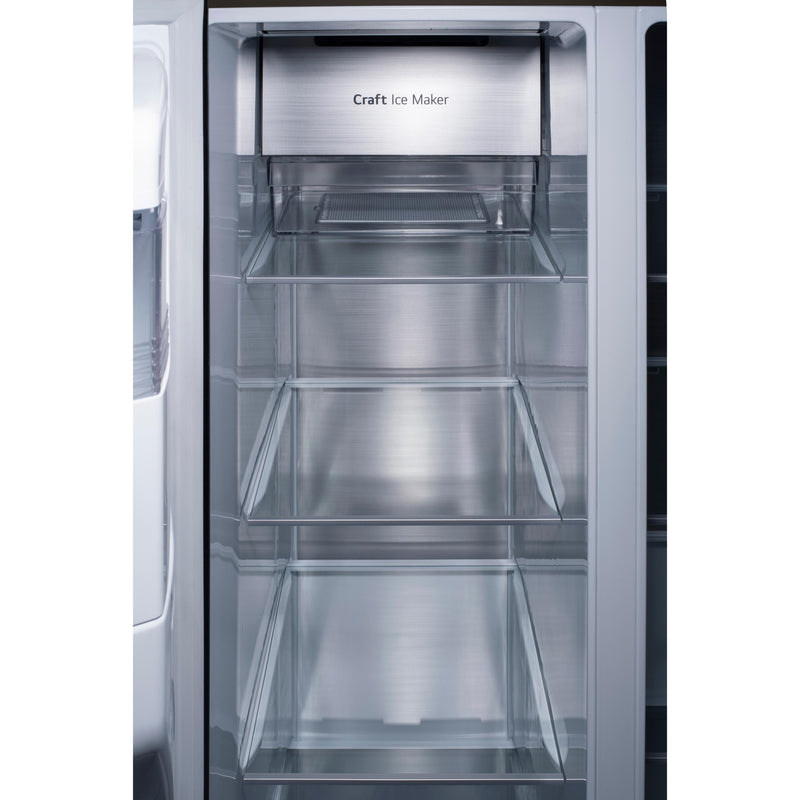 LG 36-inch, 27.1 cu.ft. Freestanding French 4-Door Refrigerator with InstaView® LRSOS2706S IMAGE 4