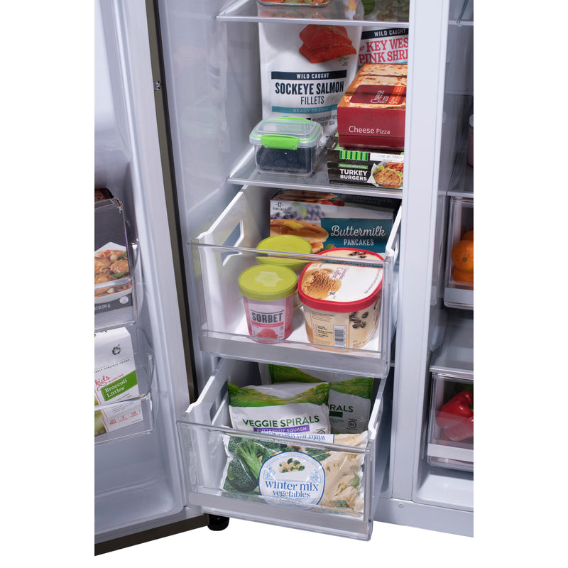 LG 36-inch, 27.1 cu.ft. Freestanding French 4-Door Refrigerator with InstaView® LRSOS2706S IMAGE 5