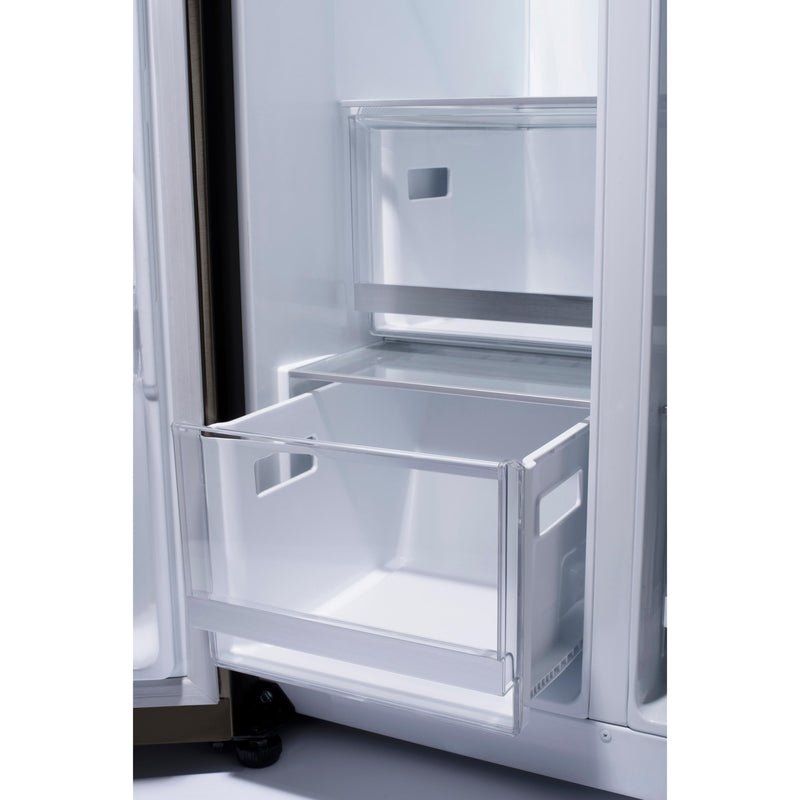 LG 36-inch, 27.1 cu.ft. Freestanding French 4-Door Refrigerator with InstaView® LRSOS2706S IMAGE 6