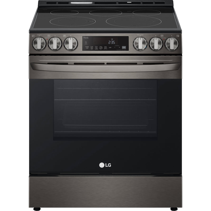 LG 30-inch Slide-in Electric Range with Air Fry Technology LSEL6333D IMAGE 1