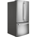  GE 33-inch, 24.8 cu. ft. French 3-Door Refrigerator with Internal Water Dispenser GNE25JYKFS IMAGE 7