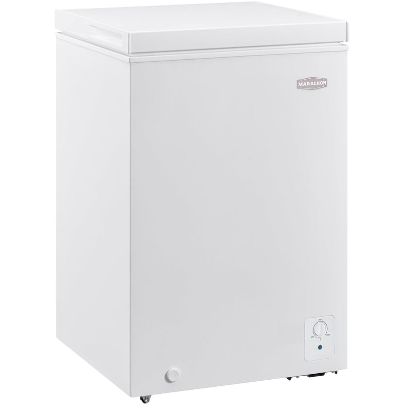 Marathon 3.4 cu.ft Chest Freezer with Adjustable Thermostat MCF36W-1 IMAGE 2