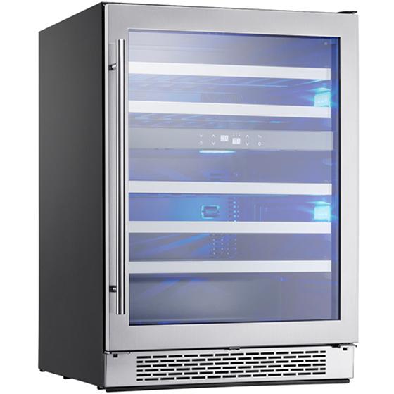 Zephyr Presrv™ 5.3 cu. ft. 46-bottle Wine Cooler with Dual Zone PRW24C02AG-ADA IMAGE 1