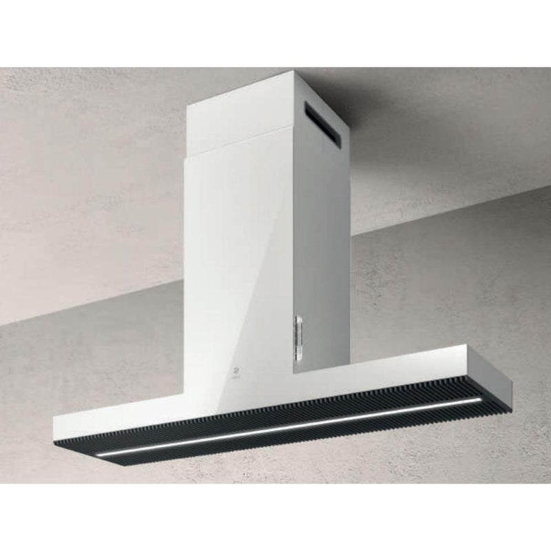 Elica 48-inch Haiku Island Iconic Series Island Range Hood EHI648WH IMAGE 1