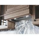  Zephyr 28-inch Tornado I Series Hood Insert AK8100BS IMAGE 2