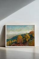 AMBER HILLS, Œuvre sur toile étirée