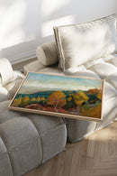 AMBER HILLS, Œuvre sur toile étirée