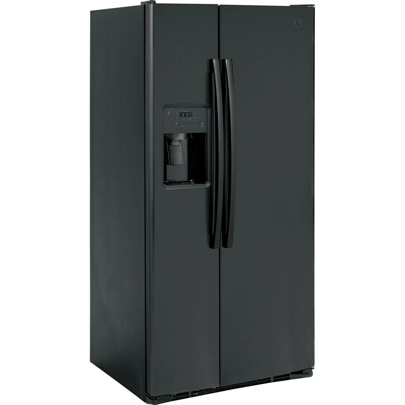 GE 33-inch, 23 cu. ft. Side-By-Side Refrigerator with Water and Ice Dispensing System GSS23GGPBB IMAGE 5