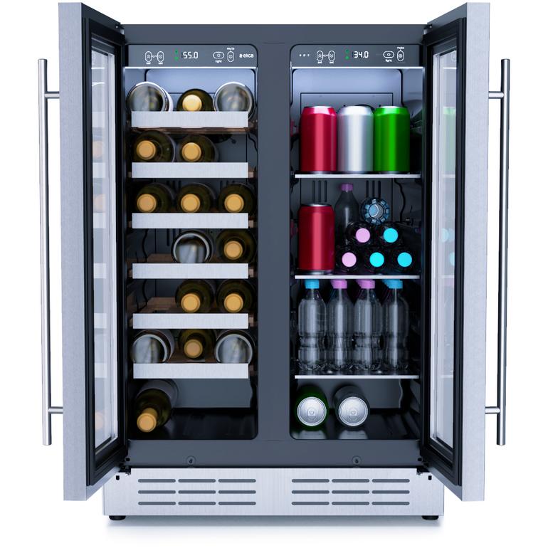 Elica Riserva 4.8 cu.ft. Freestanding Beverage and Wine Center EBF52SS1 IMAGE 2