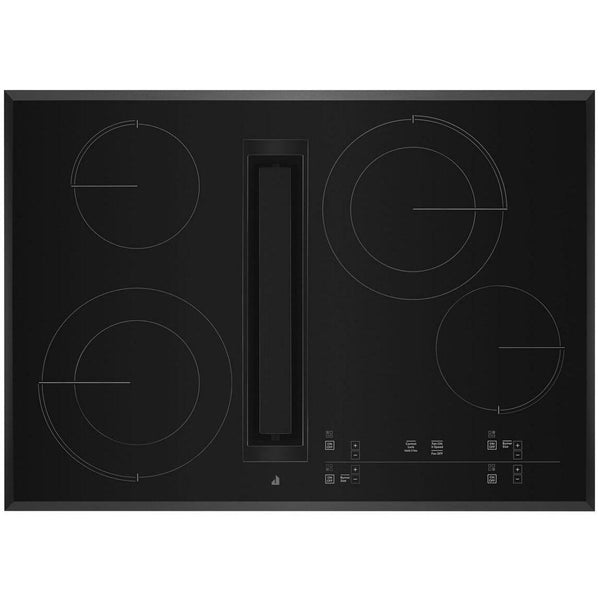 JennAir 30-inch Built-In Electric Cooktop with Downdraft JED4430KB IMAGE 1