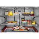  KitchenAid French 3-Door Refrigerator with External Water and Ice Dispensing System KRFF577KBS IMAGE 9