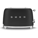  Smeg Retro-Style 2-Slice Toaster TSF01BLMUS IMAGE 1