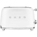  Smeg Retro-Style 2-Slice Toaster TSF01WHMUS IMAGE 1