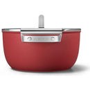  Smeg 24cm Non-Stick Casserole CKFC2411RDM IMAGE 7