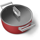  Smeg 24cm Non-Stick Casserole CKFC2411RDM IMAGE 9