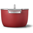  Smeg 26cm Non-Stick Casserole CKFC2611RDM IMAGE 7