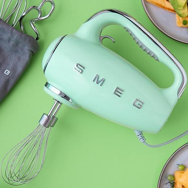 Smeg Retro-Style Hand Mixer HMF01PGUS IMAGE 2