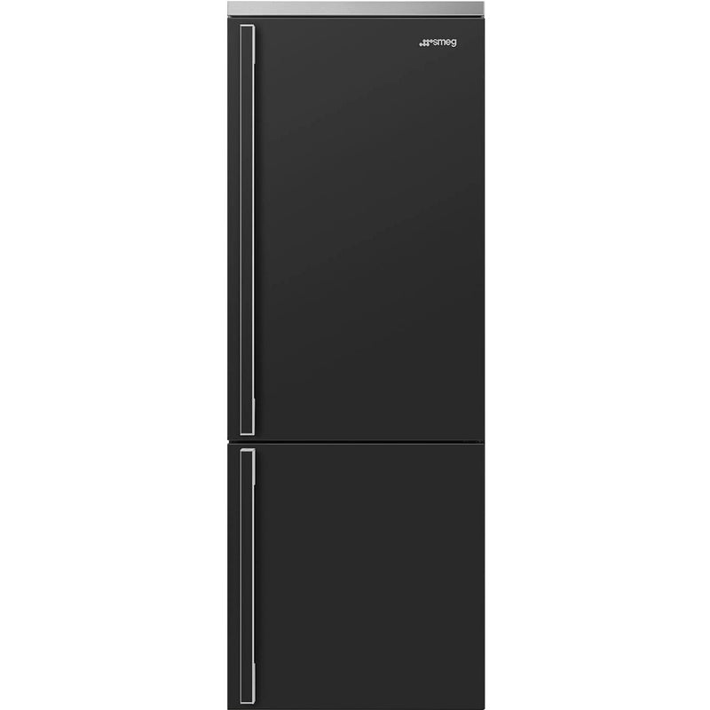 Smeg 28-inch, 18.01 cu. ft. Bottom Freezer Refrigerator FA490URAN IMAGE 1