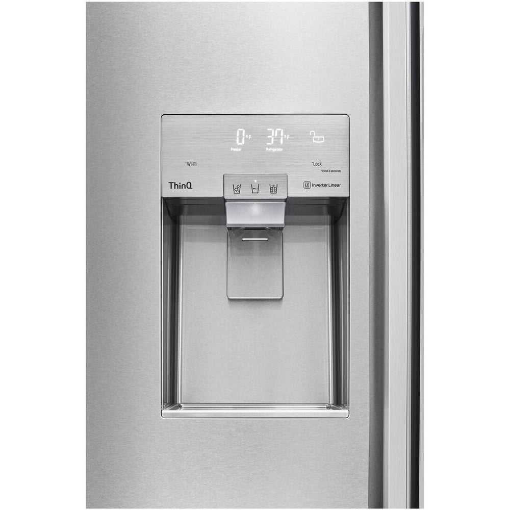 LG STUDIO 42-inch, 25.6 cu.ft. Built-in Side-by-Side