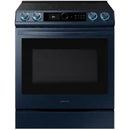  Samsung 30-inch Slide-in Electric Range with Wi-Fi Connectivity NE63A8711QN/AC IMAGE 1
