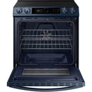  Samsung 30-inch Slide-in Electric Range with Wi-Fi Connectivity NE63A8711QN/AC IMAGE 2