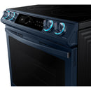  Samsung 30-inch Slide-in Electric Range with Wi-Fi Connectivity NE63A8711QN/AC IMAGE 3