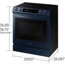  Samsung 30-inch Slide-in Electric Range with Wi-Fi Connectivity NE63A8711QN/AC IMAGE 5