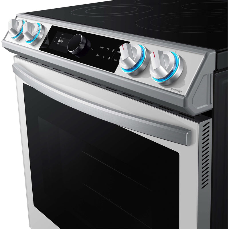 Samsung 30-inch Slide-in Electric Range with Wi-Fi Connectivity NE63BB871112/AC IMAGE 3