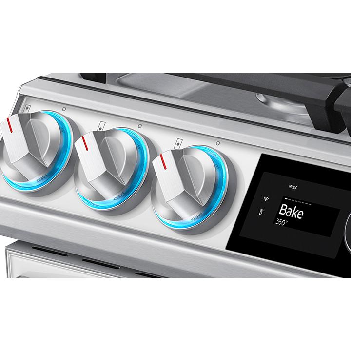 Samsung 30-inch Slide-in Gas Range with Air Fry Technology NX60BB871112/AA IMAGE 15