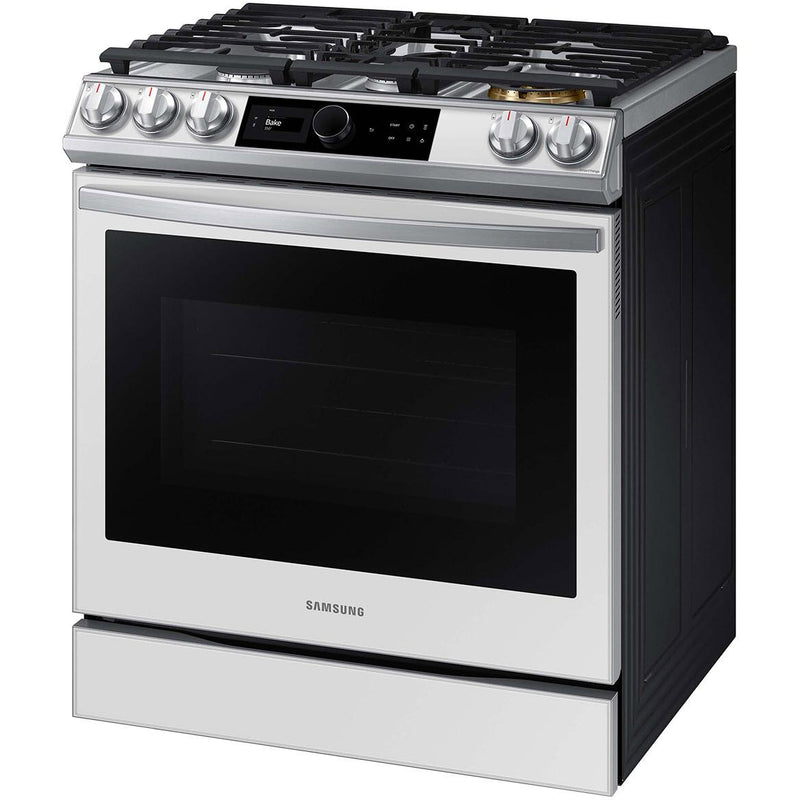 Samsung 30-inch Slide-in Gas Range with Air Fry Technology NX60BB871112/AA IMAGE 5