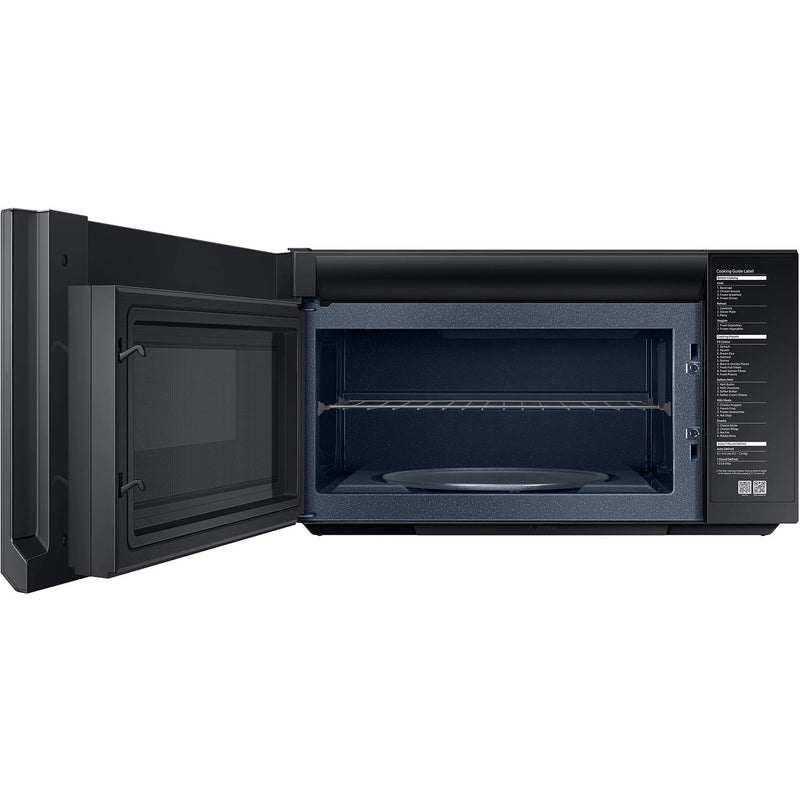 Samsung 30-inch, 2.1  cu.ft. Over-the-Range Microwave Oven with Sensor Cook ME21B706B12/AC IMAGE 4