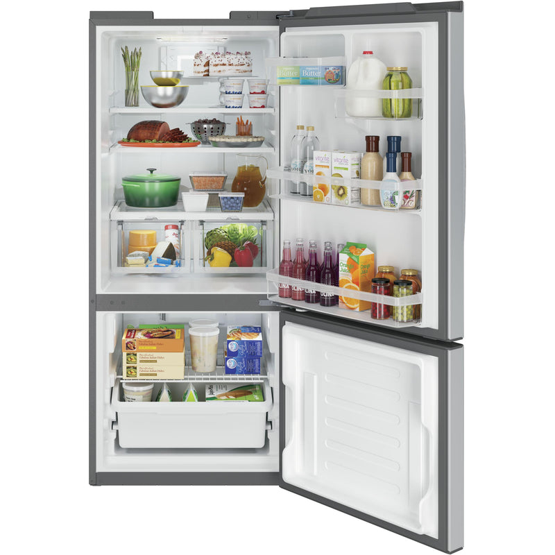 GE 20.9 cu. ft. Bottom Mount Refrigerator with LED Lighting GBE21AYRKFS IMAGE 3