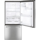GE 20.9 cu. ft. Bottom Mount Refrigerator with LED Lighting GDE21DYRKFS IMAGE 2