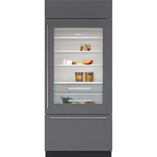 Sub-Zero 36-inch Built-in Bottom Freezer Refrigerator with Glass Door CL3650UG/O/R IMAGE 1