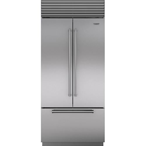 Sub-Zero 36-inch Built-in French 3-Door Refrigerator with Ice Dispenser CL3650UFDID/S/P IMAGE 1