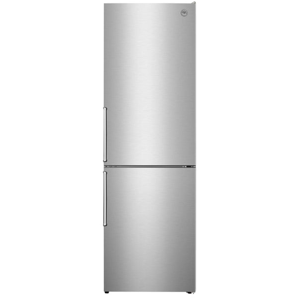 Bertazzoni 24-inch, 10.8 cu.ft. Freestanding Bottom Freezer Refrigerator with No-Frost System REF24BMFXNV IMAGE 1